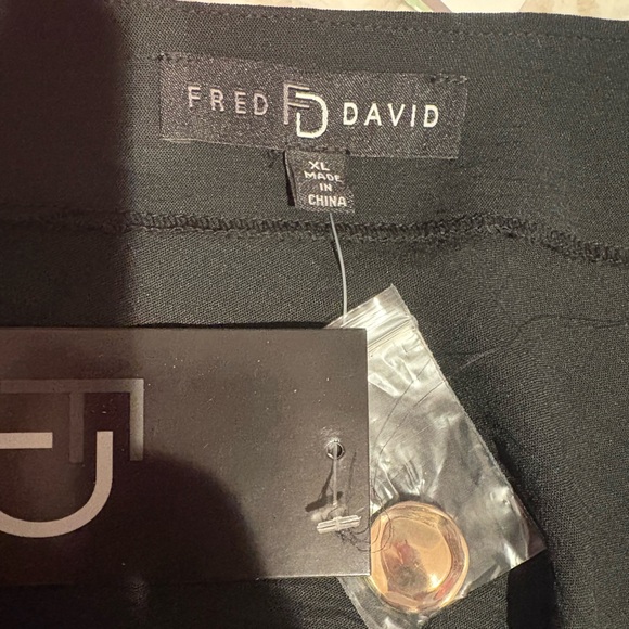 Fred David Chic Black One-Shoulder Dress - Picture 4 of 4